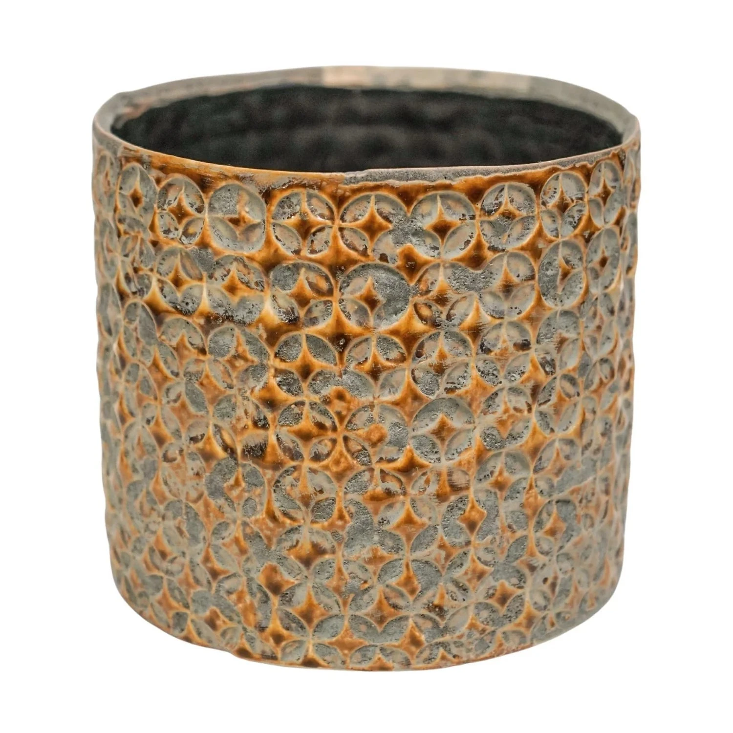 Terni Planter Mustard (14cm Plant Pot) 4 Terni Planter Mustard (14cm Plant Pot) - Image 4