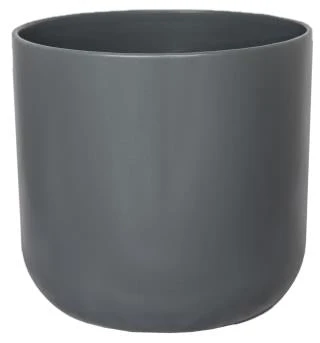 Lisbon Designer Planter Charcoal 15cm 3 Lisbon Designer Planter Charcoal 15cm - Image 3