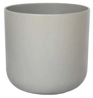 Lisbon Designer Planter Light Grey 18cm 2 Lisbon Designer Planter Light Grey 18cm - Image 2