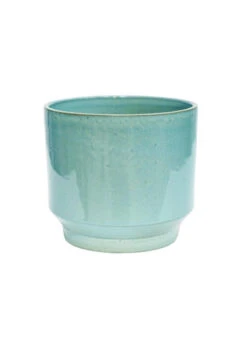 Aqua Premium Glaze Planter (14cm Indoor Plant Pot) -Plant Sale Store d MAQP14
