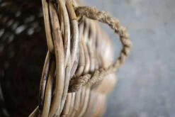 Rattan Chunky Basket | Large Log Basket -Plant Sale Store nkuku rattan chunky basket 12150234480738 jpg